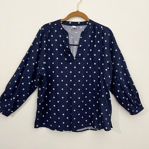 Old navy daisy pattern tunic top